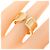 Anillo Cartier C2 Large Band Dorado - view 4