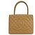 Chanel Medallion Quilted Caviar Beige