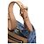 Louis Vuitton Borsa Baggy PM Denim Monogram Blu Monogramma - vista 6