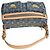 Louis Vuitton Borsa Baggy PM Denim Monogram Blu Monogramma - vista 9