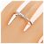 Autre Marque Tiffany Rock Ring in 18K Weißgold - Ansicht 5