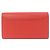 Hermès Cartera larga Hermes Constance en piel Epsom roja - vista 2