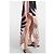 Vestido Asimétrico Emilio Pucci de Seda y Viscosa con Estampado Castaño Negro Rosa - vista 7