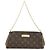 Louis Vuitton Monogram Pochette Eva Schultertasche Braun
