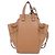 Loewe Hammock Mini Schultertasche mit Kordzug Braun - Ansicht 2