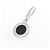 Bulgari Charm per collana Bvlgari in oro bianco 18K e onice