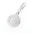 Bulgari Charm per collana Bvlgari in oro bianco 18K e onice - vista 2