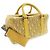 Borsa a mano Christian Dior Dior LINGO 26 Oblique Giallo - vista 2