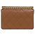 Borsa a tracolla Chanel AS4169 in pelle di vitello martellata marrone - vista 2