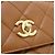 Borsa a tracolla Chanel AS4169 in pelle di vitello martellata marrone - vista 4