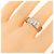 Anello Cartier Love in oro bianco - vista 4