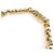 Collana in metallo dorato Miu Miu D'oro - vista 3