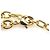 Collana in metallo dorato Miu Miu D'oro - vista 7