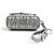 Charm per borsa Miu Miu in pelle argento