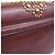 Borsa a tracolla in pelle Miu Miu Marrone D'oro - vista 11