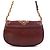 Borsa a tracolla in pelle Miu Miu Marrone D'oro - vista 3
