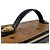 Bolsa de ombro em couro MCM Marrom Preto - vista 10