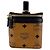 Bolsa de ombro em couro MCM Marrom Preto - vista 2