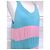 American Retro Vestido Cancán a Rayas Rosa y Azul - vista 4