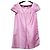 Antik Batik Vestido de Seda Dotties Mutine com Bolinhas Roxo