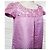 Antik Batik Vestido de Seda Dotties Mutine com Bolinhas Roxo - vista 16
