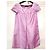 Antik Batik Vestido de Seda Dotties Mutine com Bolinhas Roxo - vista 4