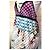 Autre Marque Anatopik Vestido Odalisque de Algodón Castaño Negro Rosa Blanco Azul Gris Púrpura - vista 16