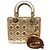 Borsa Christian Dior Lady Small My ABC D'oro