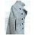 Rene Derhy Rainette Wool Cape Coat Grey - view 3