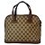 Borsa Tote Gucci GG Monogram Marrone Beige Monogramma - vista 5