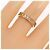 Autre Marque Tiffany Atlas Ring aus 18K Roségold - Ansicht 5