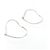 Autre Marque Pendientes de aro Tiffany Open Heart - vista 3