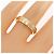 Autre Marque Tiffany T-Two Narrow Band Ring - Ansicht 5