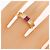 Autre Marque Tiffany Stacking Band Ring - Ansicht 5