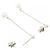 Autre Marque Tiffany Silver 925 Tropfenohrringe - Ansicht 3