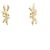 Autre Marque Pendientes Tiffany Knot Small en oro rosa