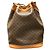 Céline Bolso de hombro Celine Macadam de cuero Castaño - vista 2