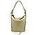 Borsa a tracolla in pelle North-South Balenciaga Giallo - vista 2