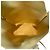 Borsa a tracolla in pelle North-South Balenciaga Giallo - vista 7