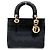 Christian Dior Lady D-Lite Handbag Black