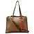 Tory Burch Walker Satchel Tote Bag Braun