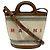 Borsa a secchiello Marni Small Marrone Beige