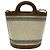 Borsa a secchiello Marni Small Marrone Beige - vista 2