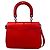 Borsa in pelle Christian Dior Be Rosso - vista 2
