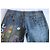 Autre Marque Bermudas de Denim Rosalita Mc Gee Pop Azul Multicor - vista 6