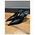 Prada Slingback Pumps aus schwarzem Satin - Ansicht 8