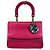 Borsa Christian Dior Be in pelle rosa