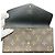Sarah Portafoglio Lungo Louis Vuitton Monogram Giant Reverse Marrone - vista 3