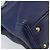 Borsa Miu Miu Vittero Dino Leather Blue Gold Auth 204405 D'oro - vista 17