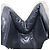 Borsa a mano CHANEL Matelasse Pelle verniciata Nero Argento CC Auth 201536V - vista 20